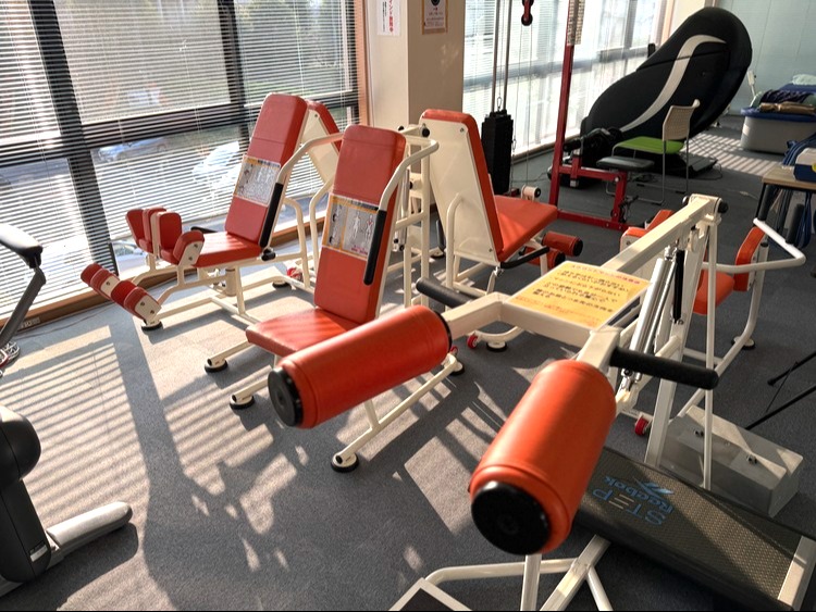トレーニングマシン6台